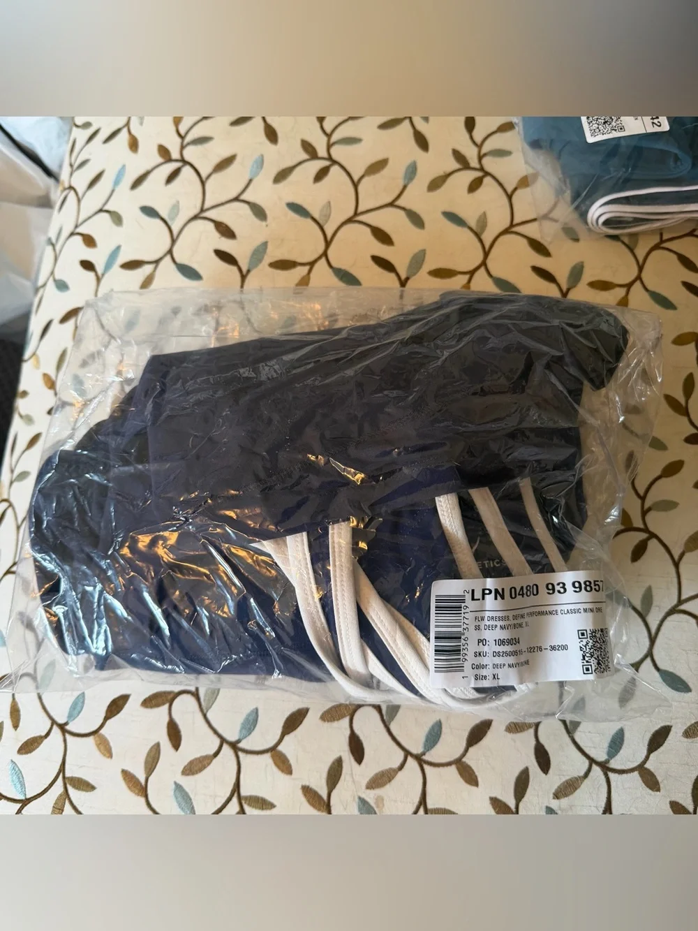Fabletics Define Performance Dress Classic Mini - navy blue - size XL - NWT